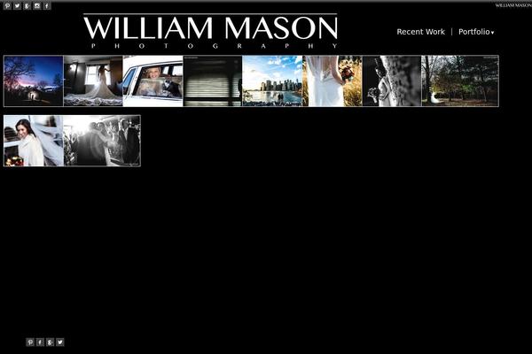 Melrose theme site design template sample