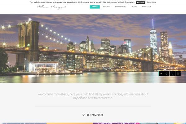 Everest theme site design template sample