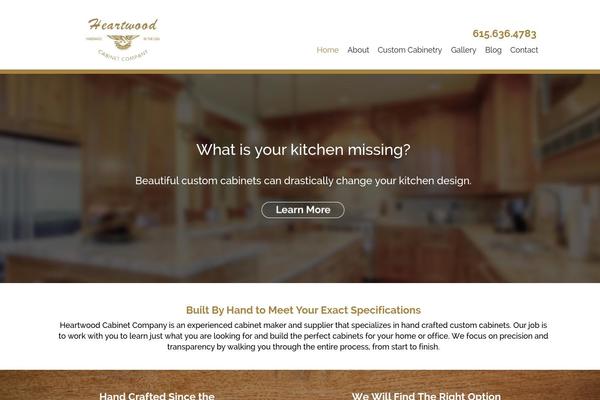 Titan theme site design template sample