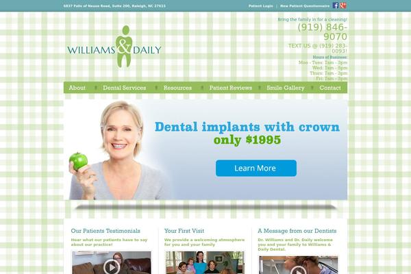Site using Easing Slider plugin