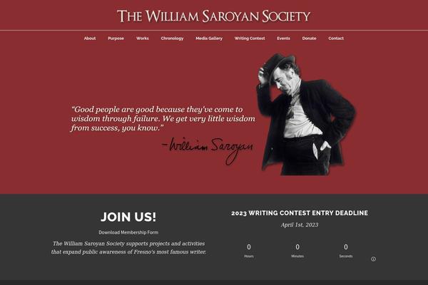 Infinite theme site design template sample