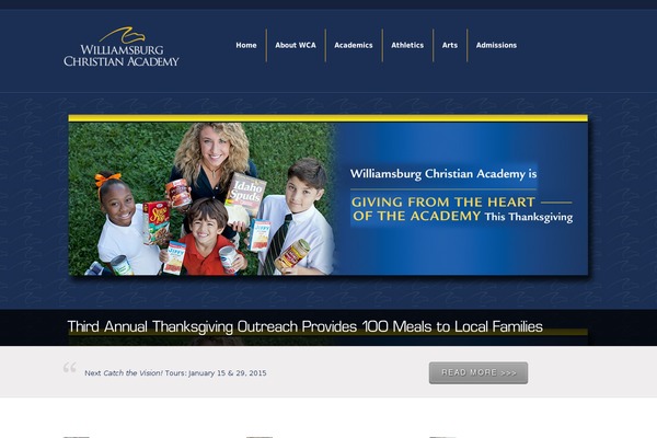 williamsburgchristian.org site used Bolder_tf