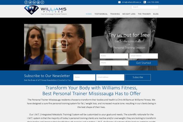 Site using Social Media Widget plugin