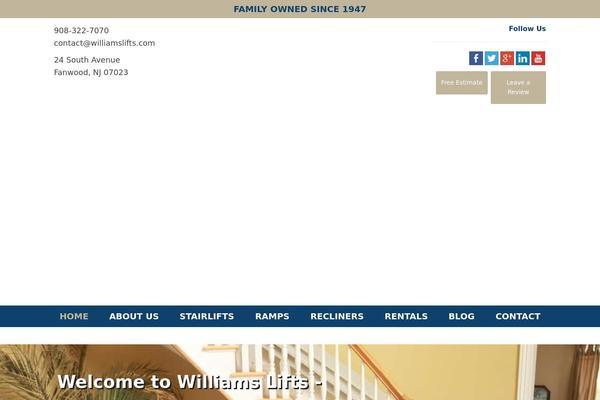 Enterprise Pro theme site design template sample