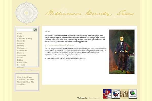 williamsoncotx.com site used Williamson