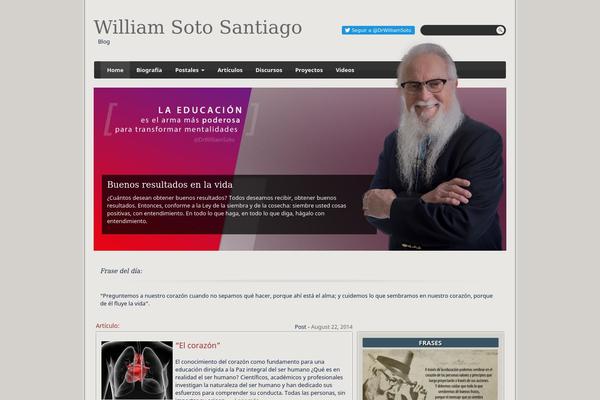 Wss theme site design template sample
