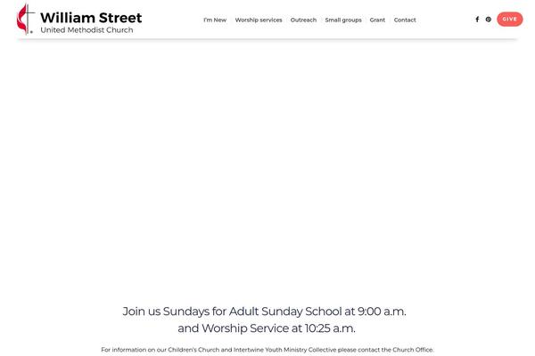Salvation theme site design template sample