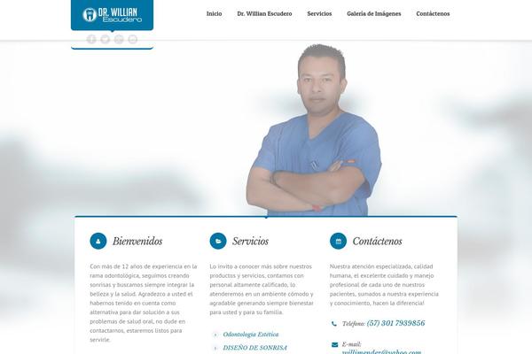 Panacea theme site design template sample