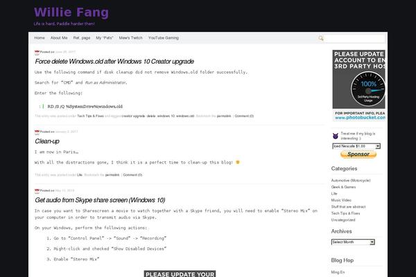 Site using WP-Syntax plugin