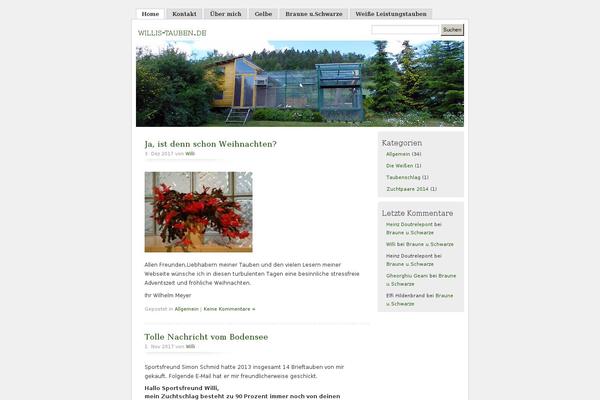 Misty Look theme site design template sample