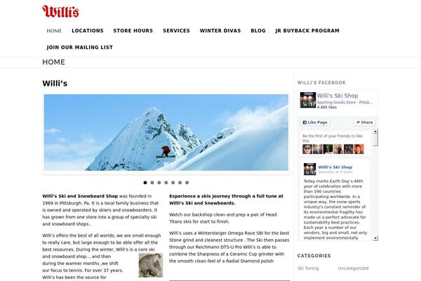 Childtheme theme site design template sample
