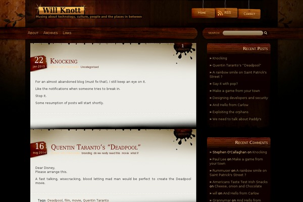 Blakmagik theme site design template sample
