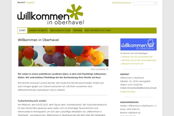 Twenty Twelve theme site design template sample