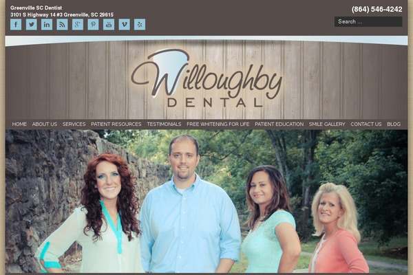 Identity theme site design template sample