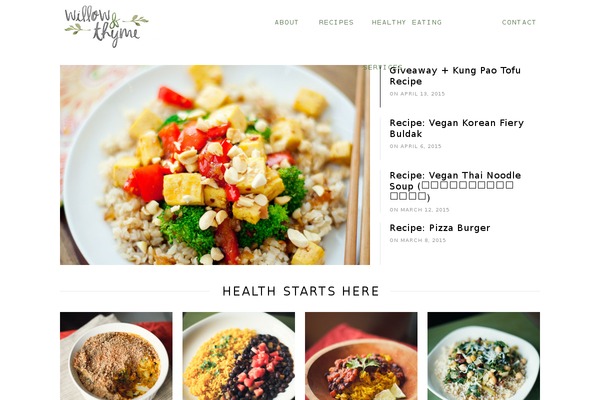 Cassia theme site design template sample