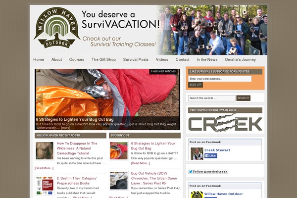 willowhavenoutdoor.com site used Hawthorn