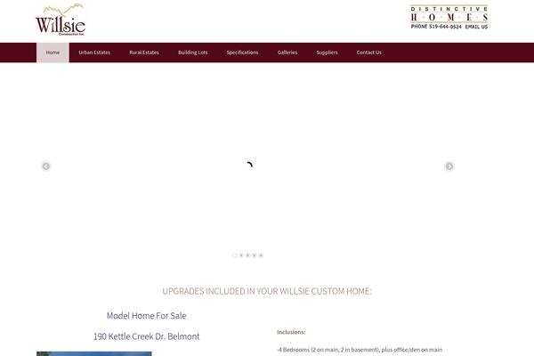 willsieconstruction.com site used Gourmet