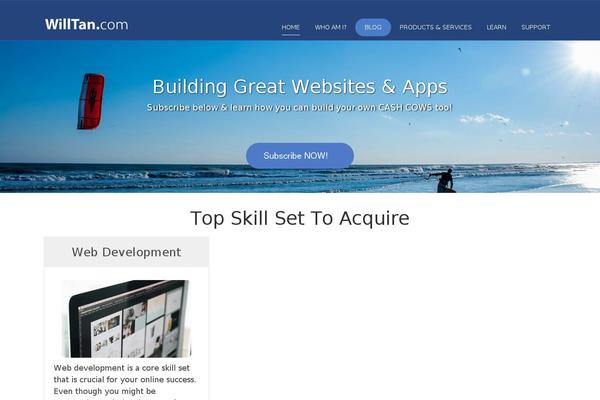 Site using Accordion plugin