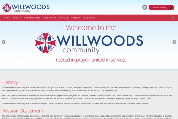 willwoods.org site used Hope-charity-theme-v1.6