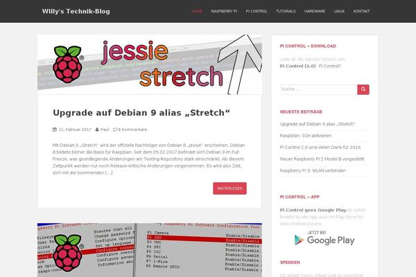 willy-tech.de site used Sparkling