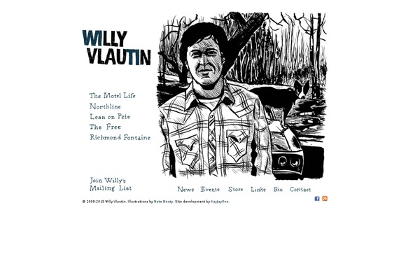 willyvlautin.com site used Kayjayone