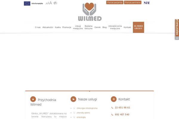 Panacea theme site design template sample