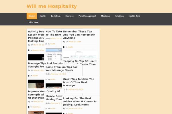 Pinboardthm theme site design template sample