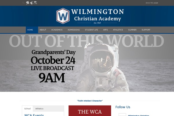wilmingtonchristian.com site used Campus