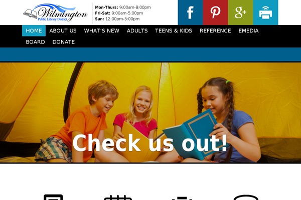 wilmingtonlibrary.org site used Wilmington