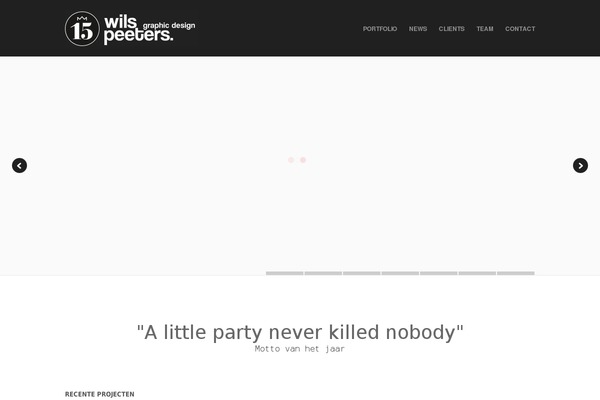 Site using Candy Social Widget plugin