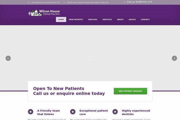 Medicate theme site design template sample