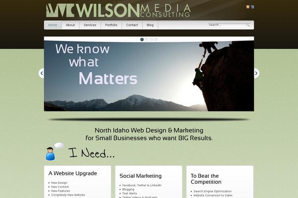 Supermassive theme site design template sample