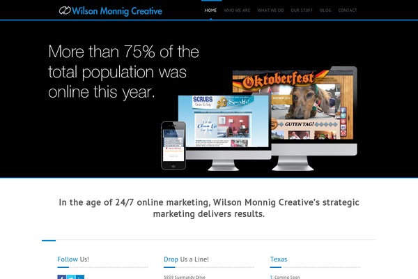 wilsonmonnig.com site used Creativeportfolio