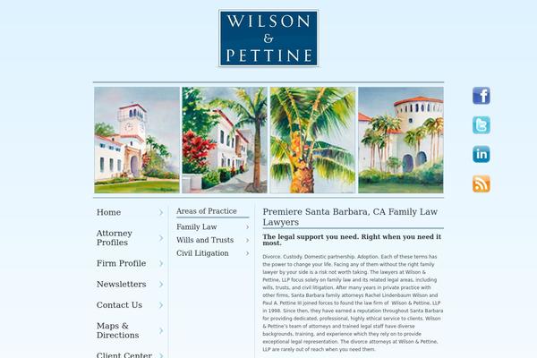 Site using Jamie Social Icons plugin