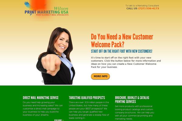 Fusion theme site design template sample