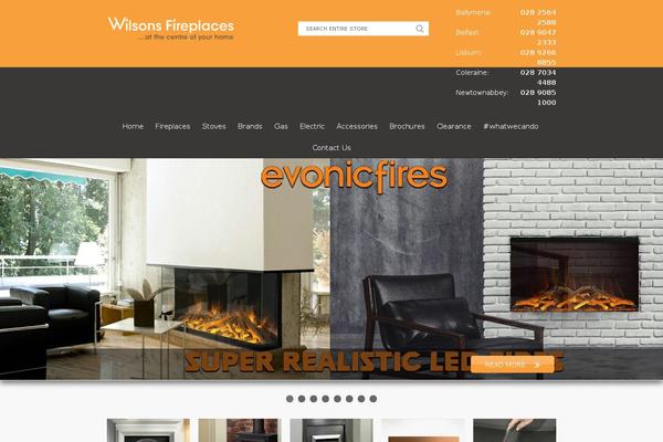wilsonsfireplaces.com site used Websiteni-stripped