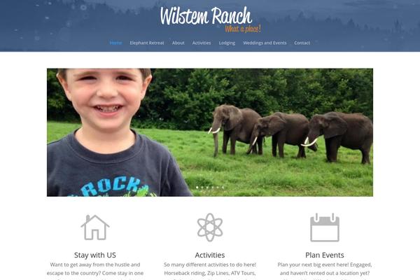 Alyeska theme site design template sample