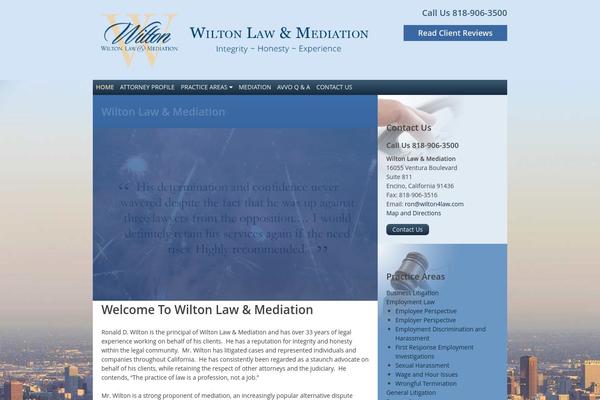 Beacon theme site design template sample