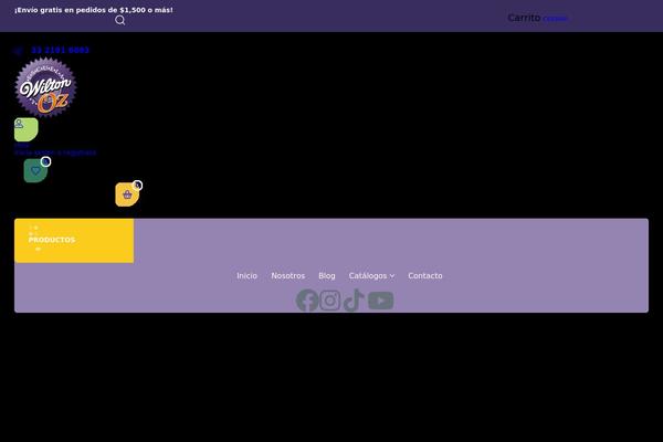 Ecolive theme site design template sample