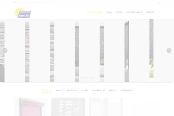 Qaro theme site design template sample