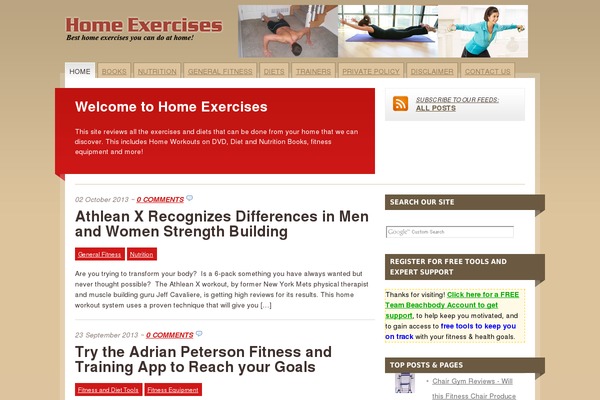 Mainstream theme site design template sample