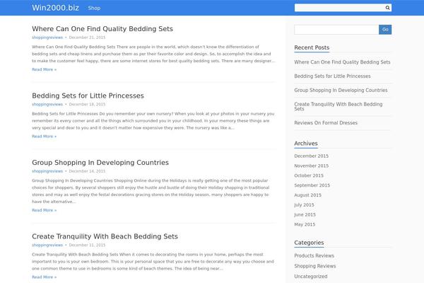 EverBox theme site design template sample