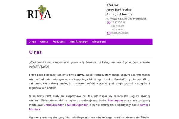 The Box theme site design template sample