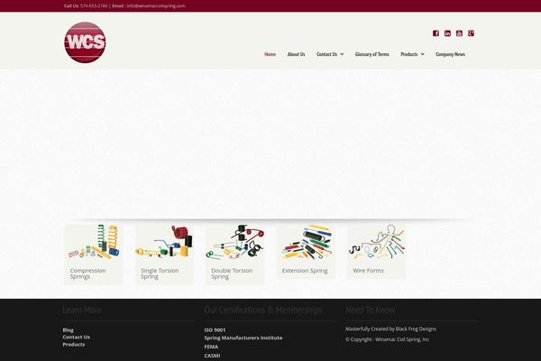 Quasar theme site design template sample