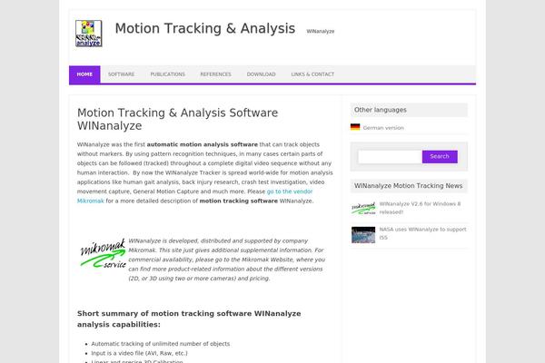 Iconic One Pro theme site design template sample