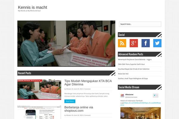 BresponZive theme site design template sample