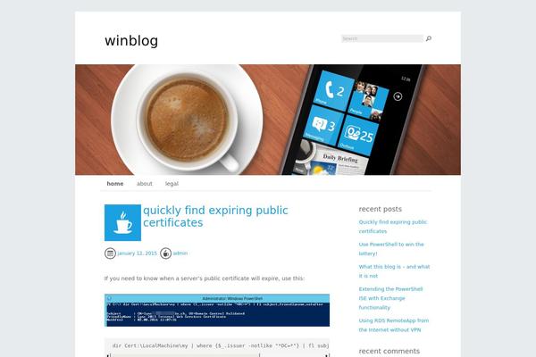 Site using WP-Syntax plugin
