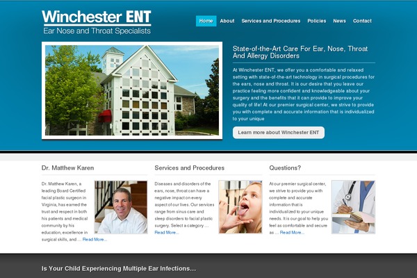 Metric theme site design template sample