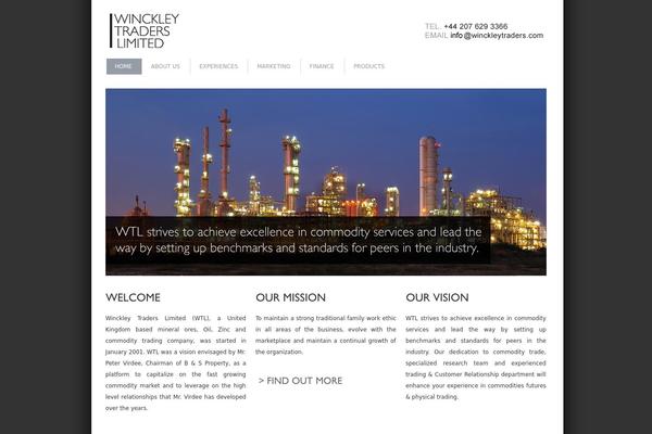 winckleytraders.com site used Ck-master-theme
