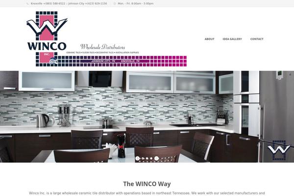 Emulate theme site design template sample